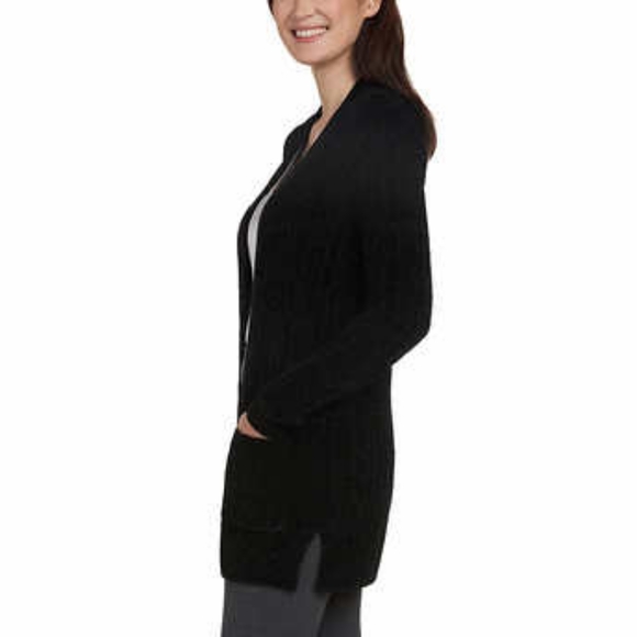 Matty M Ladies' Chenille Cardigan - Picture 2 of 3